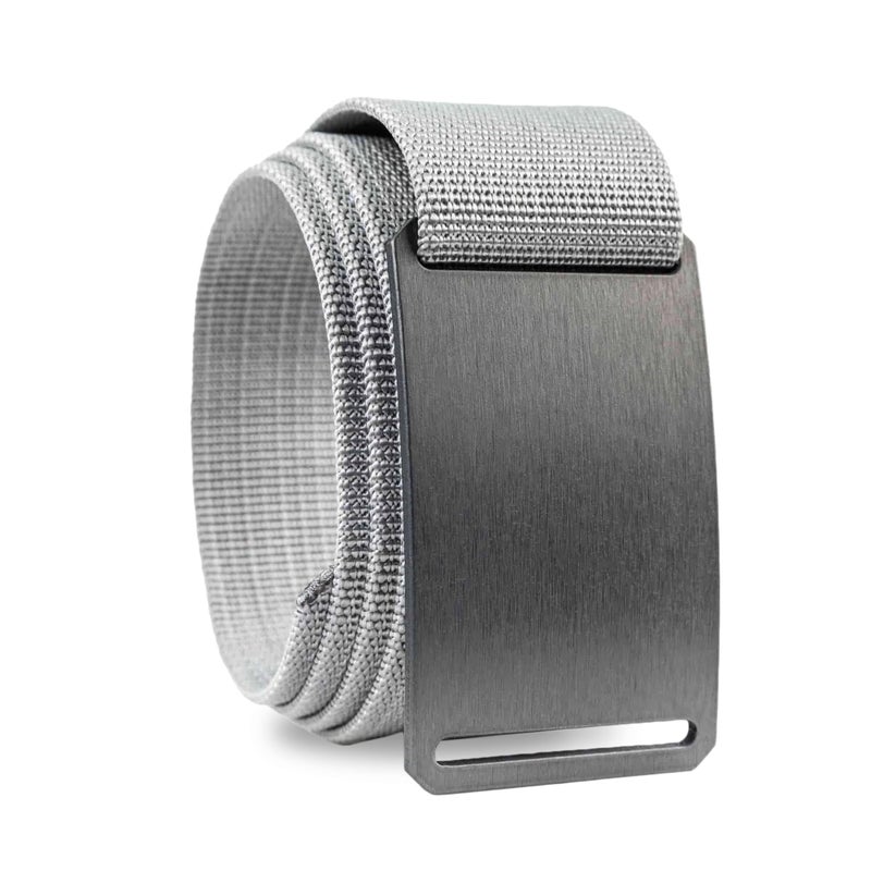 GRIP6 Gunmetal Belt: Durable Belts for Men & Women, Versatile Nylon Tactical Belt for Work, Golf, Casual & Outdoor Use - Image 1